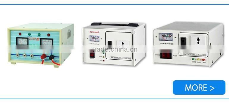 Single phase dc to ac meter display square wave power inverter 500VA