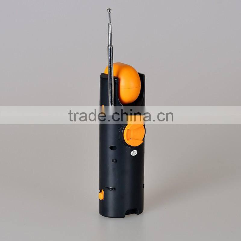 hand winding 2.4v led rechargeable flashlight