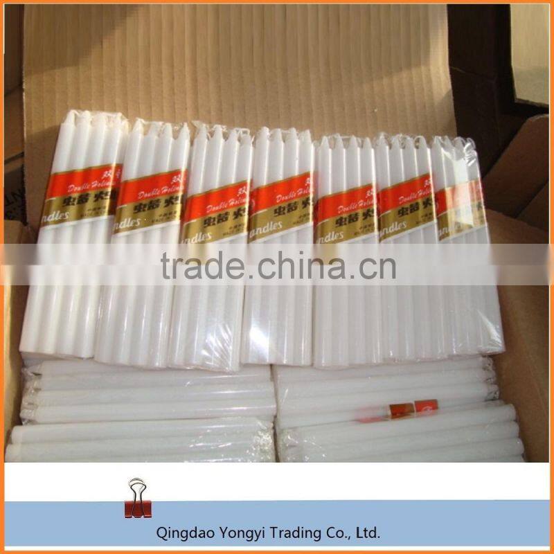 White Candle for daily use/ Bright Candle/ Paraffin Wax Candle