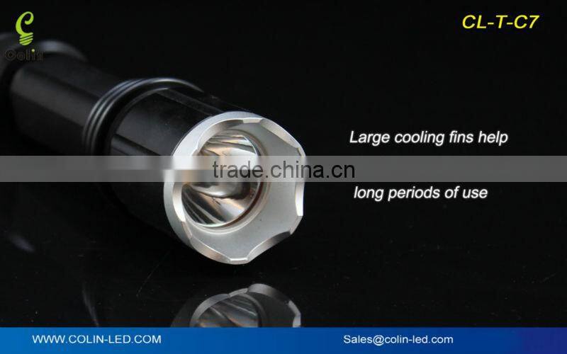 Cree Q5 high power green led flashlight