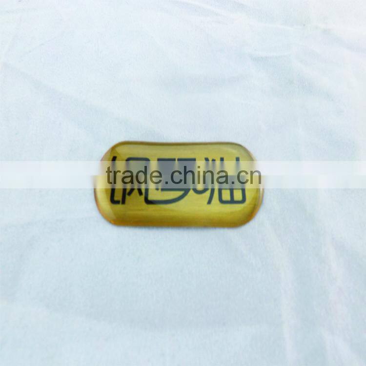 Resin nameplate