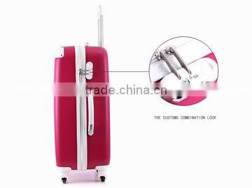 travel trolley luggage suitcase,abs travel luggage,abs trolley bag