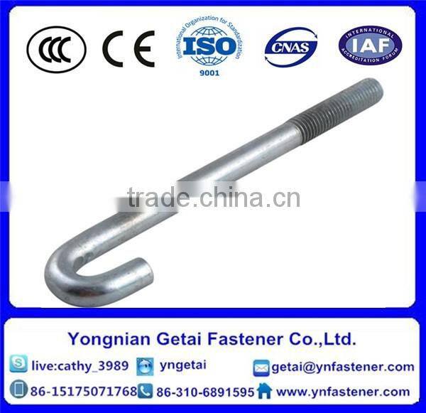 carbon steel Hot dip galvanized anchor bolts m6 m8 m10