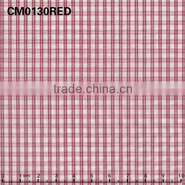 James Classical High Density/Quality 100%Cotton Yarn Dyed Plain Weaving Stripe/Check/Plaid Shirting Fabric