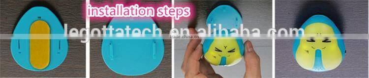 Popular multifunctional led stairway night light energy- saving night lamp innovative sound and light sensor control