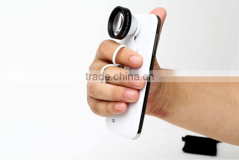 5X hand ring camera telephoto lens for Samsung S4 and all Iphone