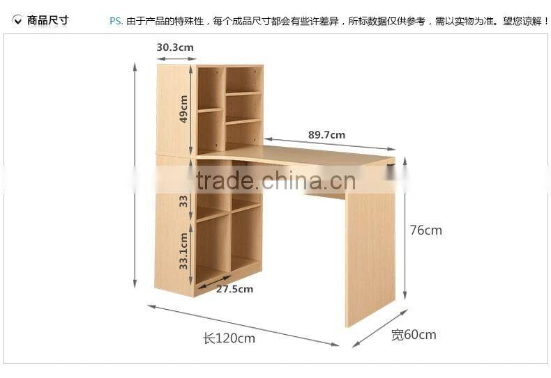 Computer table with bookcase/Used computer table with a cheap price for sale