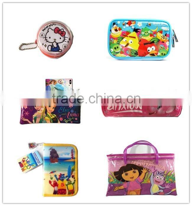 kids school bag clear pvc backpack