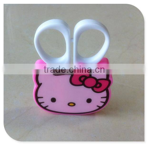 small size baby scissor with cute scissor holder