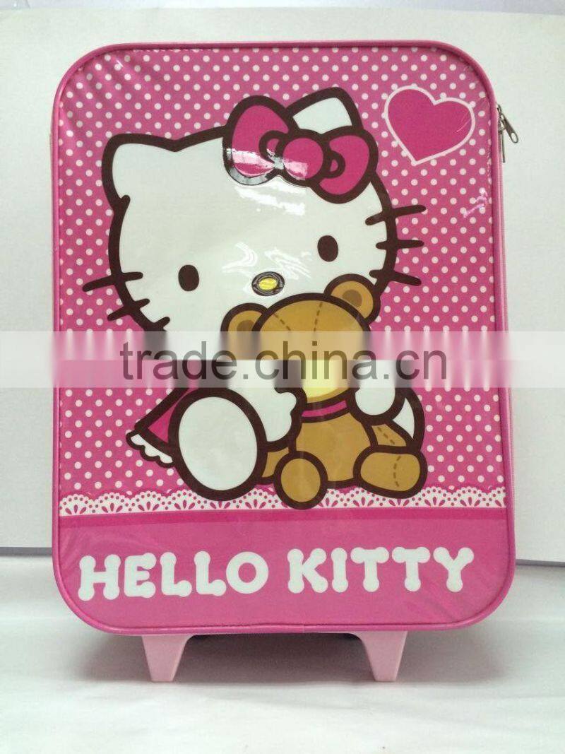 Fashionable Trolley Bag Kid Trolly Case for Children use