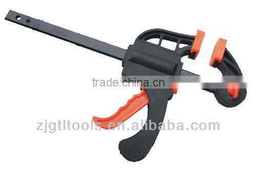 Nylon quick release quick ratchet bar clamp