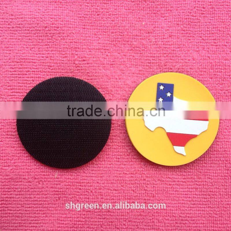 Perfessional factory making apparel PVC&silicone label