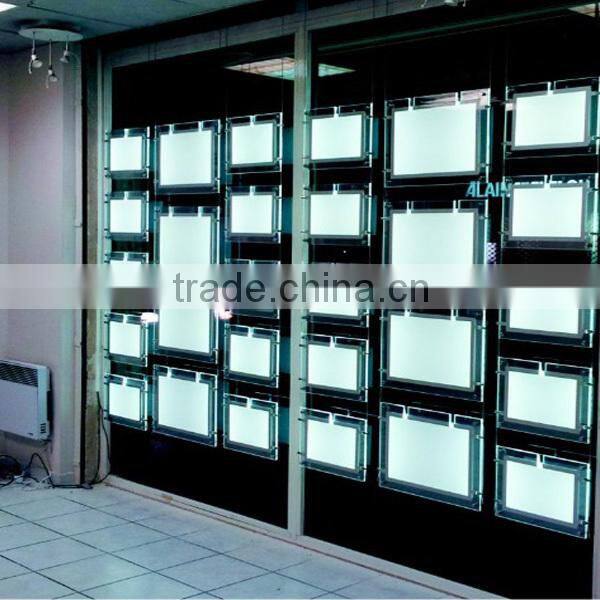 2015 new arrival exquisite magnet slim light box