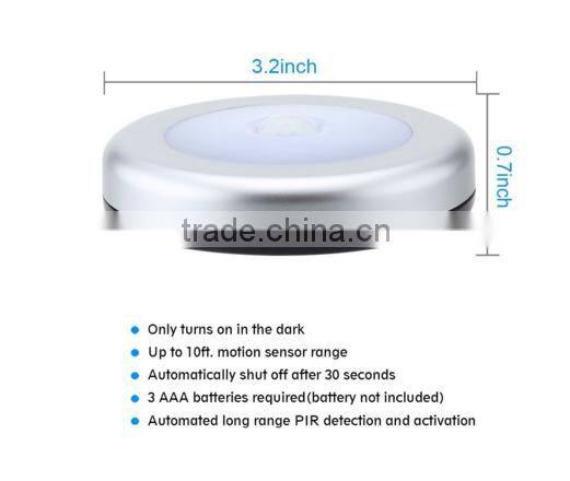 Motion Sensor Light,Motion-sensing Battery Powered LED Stick-Anywhere Nightlight,Wall Light for Entrance,Hallway,Baseme