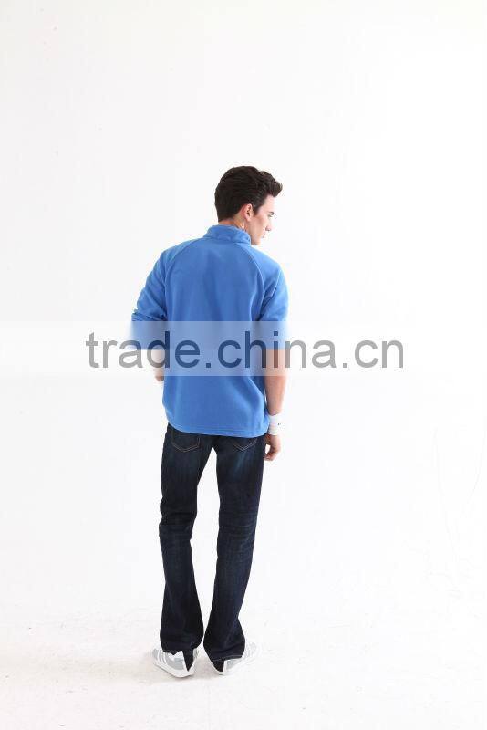 men fleece plain navy fleece jackets