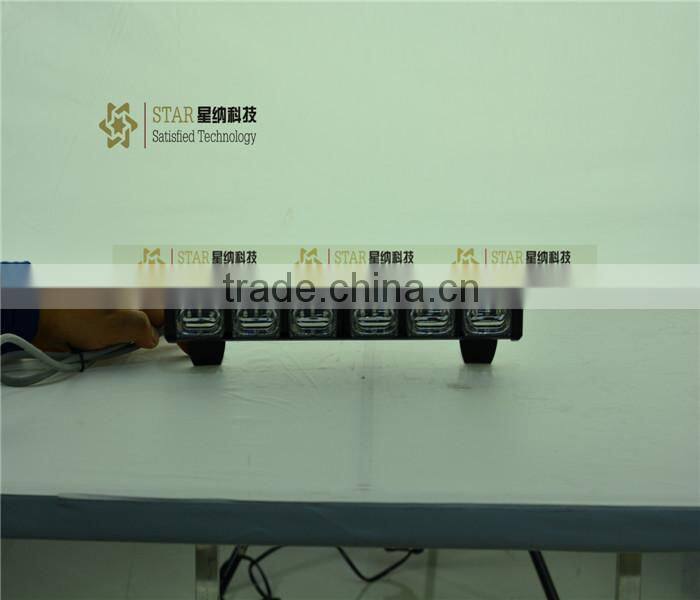 18 led red blue police motorcycle auto led deck strobe light (LED-189-2)