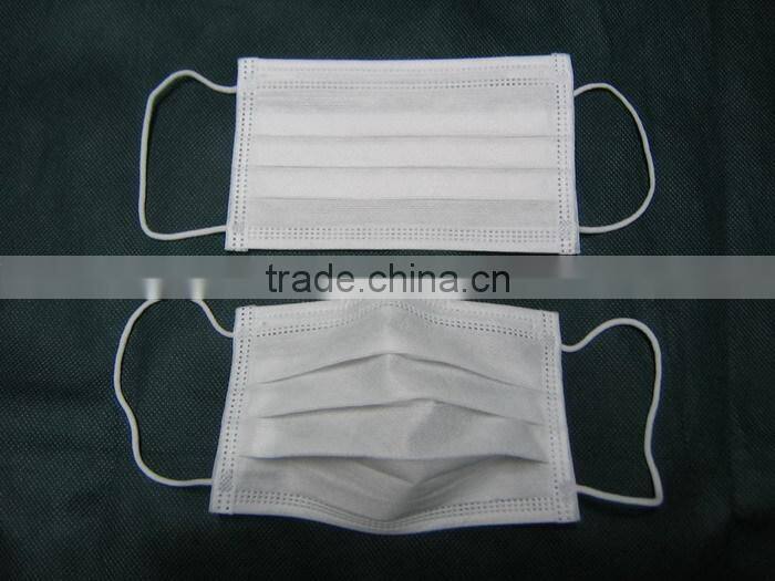 Activated Carbon Disposable Easy Breath Earloop Face Mask