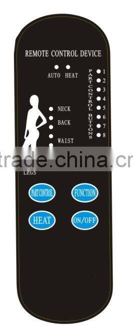 PU electric massage cushion,neck and back kneading massage pillow cushion