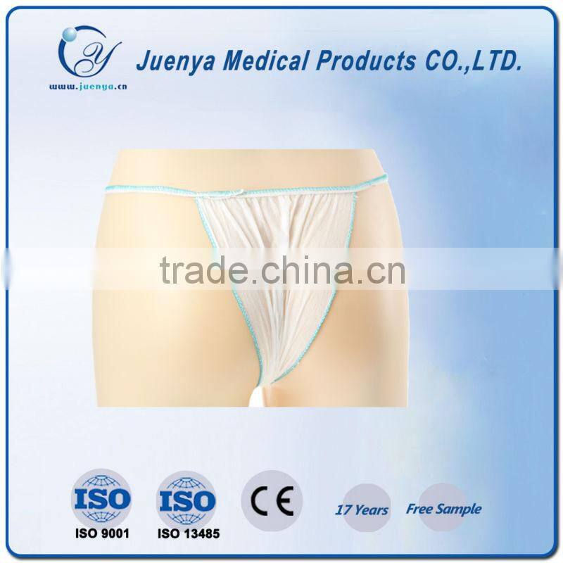 Disposable nonwoven Women sexy thong Tanga and T-back