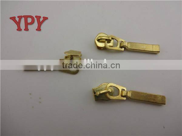 3# metal auto lock zipper slider