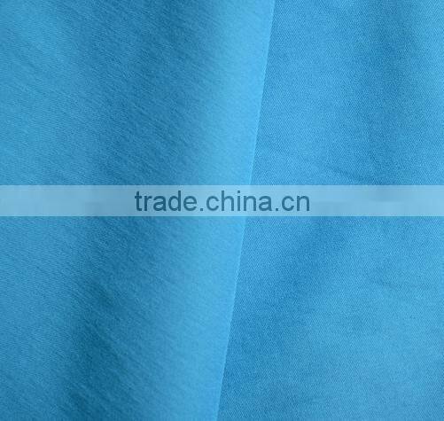 Wujiang hot selling 120T lam lam fabric for ladies tight trousers/rayon nylon spandex fabric