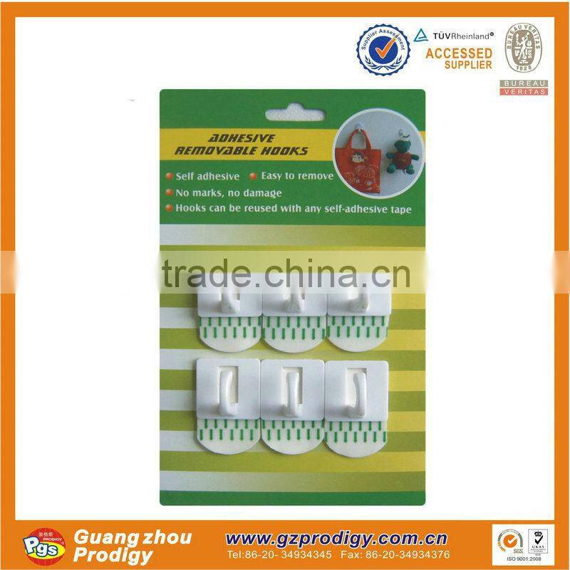 removable self adhesive wall mounted hook wholesale coat hooks