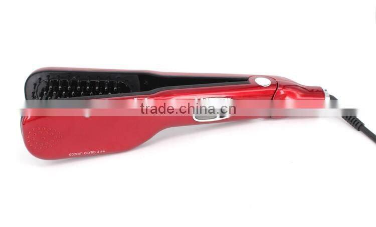 2016 Christmas best gift for female electric hair straightening brush