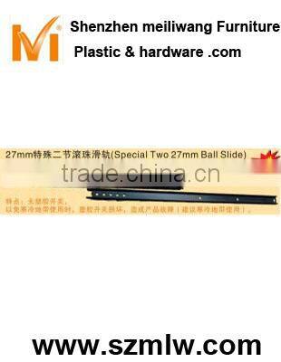 27mm steel ball bearing drawer slide