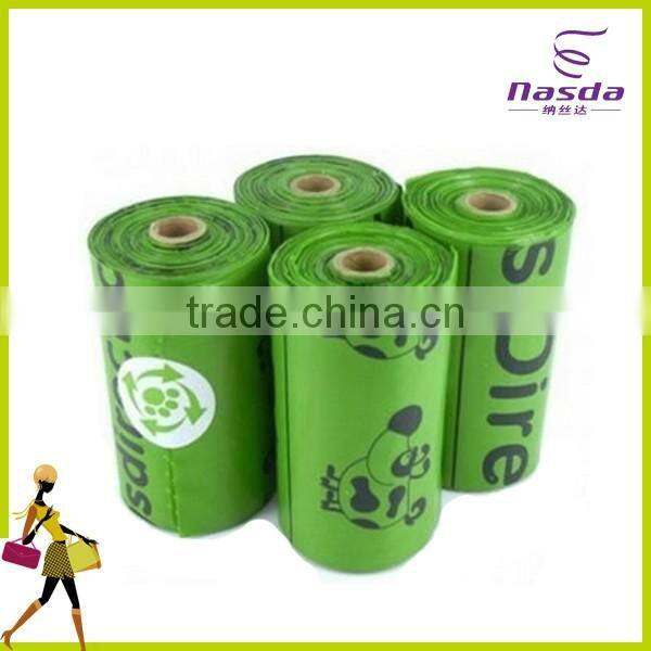 eco-friendly dog/pet garbage cleaning bag/poop bag