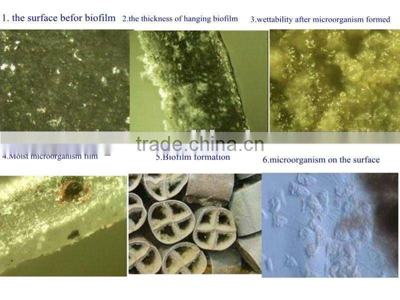 15*15mm Big Surface Area Bio media for water filter ,better than Helix Bio media