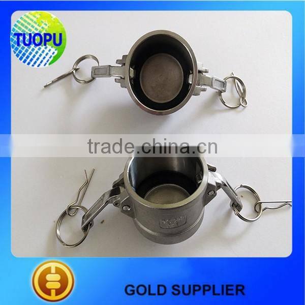 Camlock Coupling Female Coupler,SS Female Snap Lock to Male Pipe Thread TYPE B