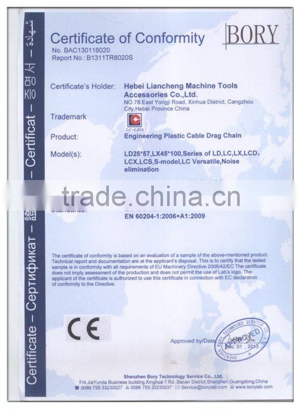 HY35.4-35*125 series engineering plastic dray chain