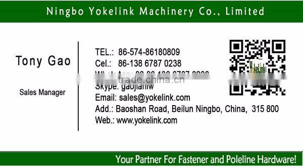 Hot dip galvanized Crossarm Pin/Spindle for insulator