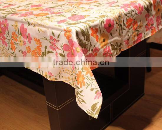 Manufacturing portable washable printing kitchen table cloth