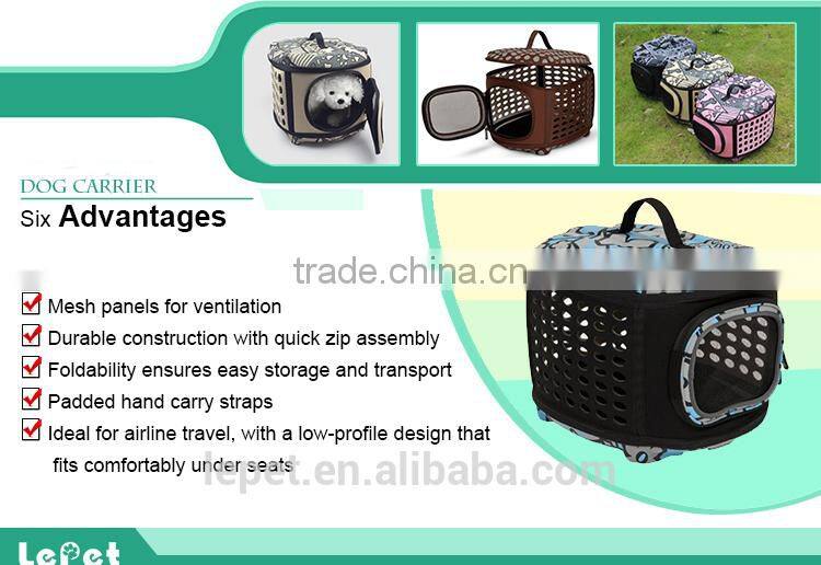 Comfortable dog carriers for bikes/dog carrier bags/dog bags