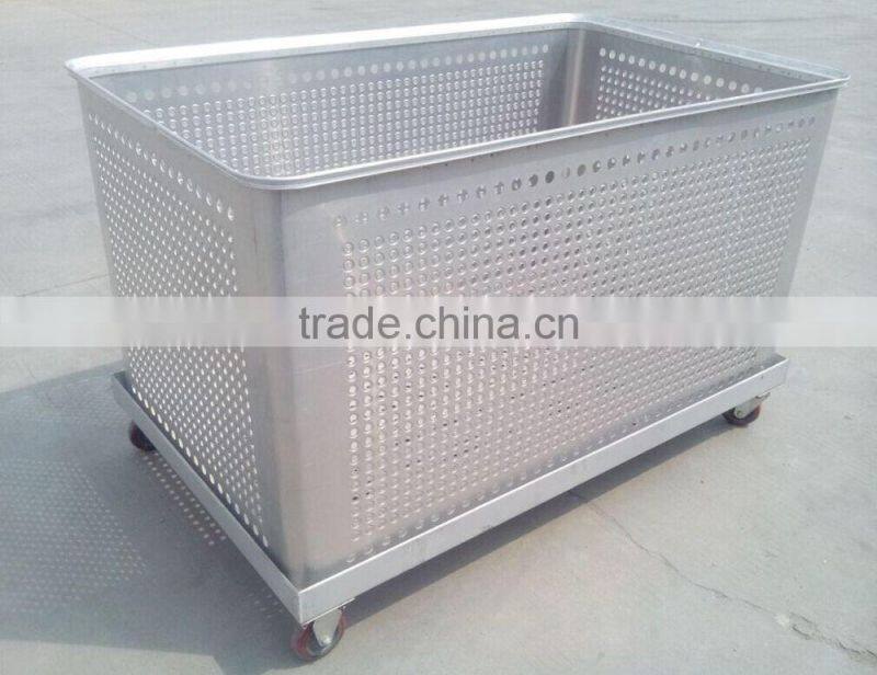 Aluminum basket/container, medical sterilization tools