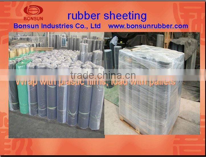 1mm to 50mm thickness BONSUN NBR Rubber Sheet