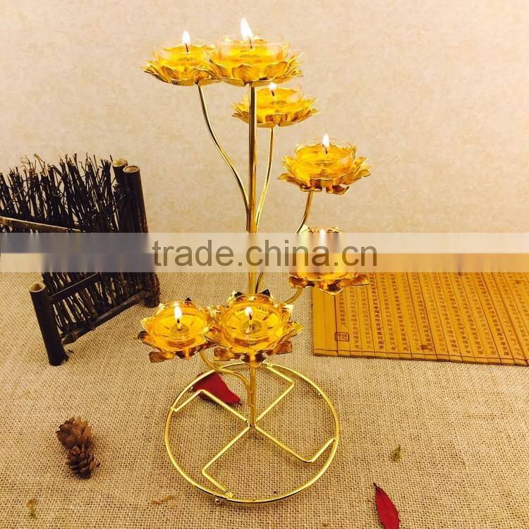 Original and Traditional Lotus Candle holder with handle for buddhist at reasonable prices , OEM available,Buddhism lot