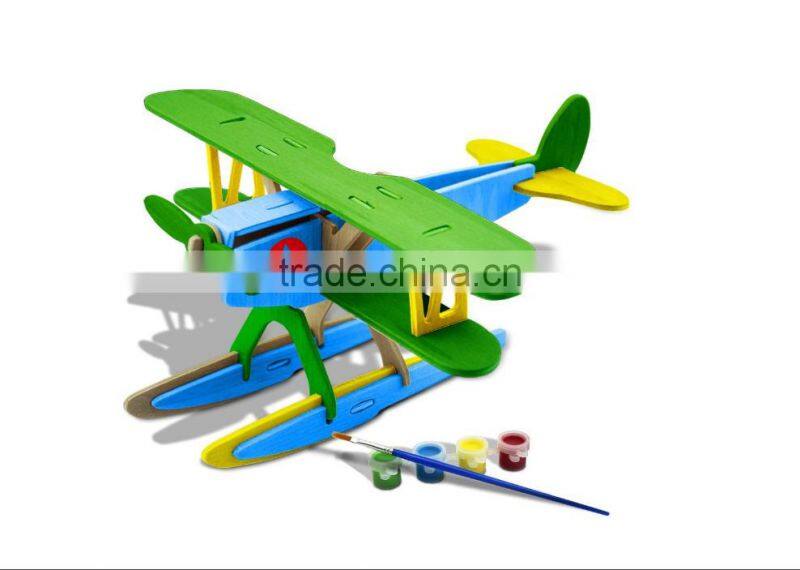 3D puzzles warcraft Woodcraft Kit Assemble Paint DIY Toys for Kids Adults the Best Birthday Gift