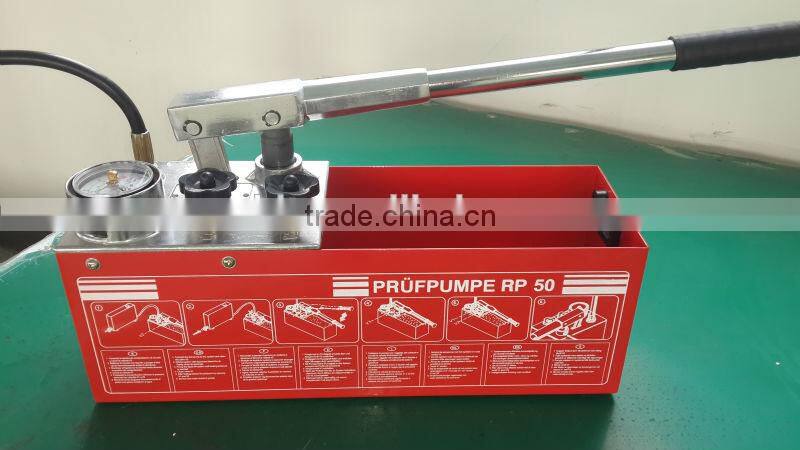 0-50 bar small pressure stainless steel pipe test pump RP-50-1