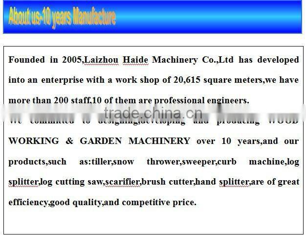 Tractor PTO wood splitter /log splitting forest machine