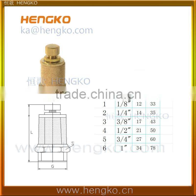 Sintered Porous Stainless Steel 316 Brass Bronze Pneumatic SMC Air Filter Regulator