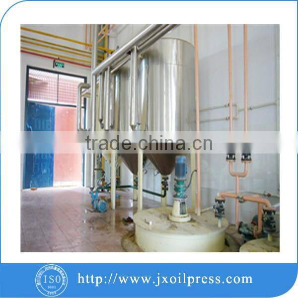 Chemical refine castor seeds oil refining machine