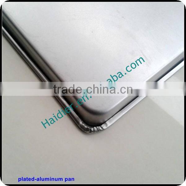 Rustproof plated-aluminum bread pan, bread baking pan