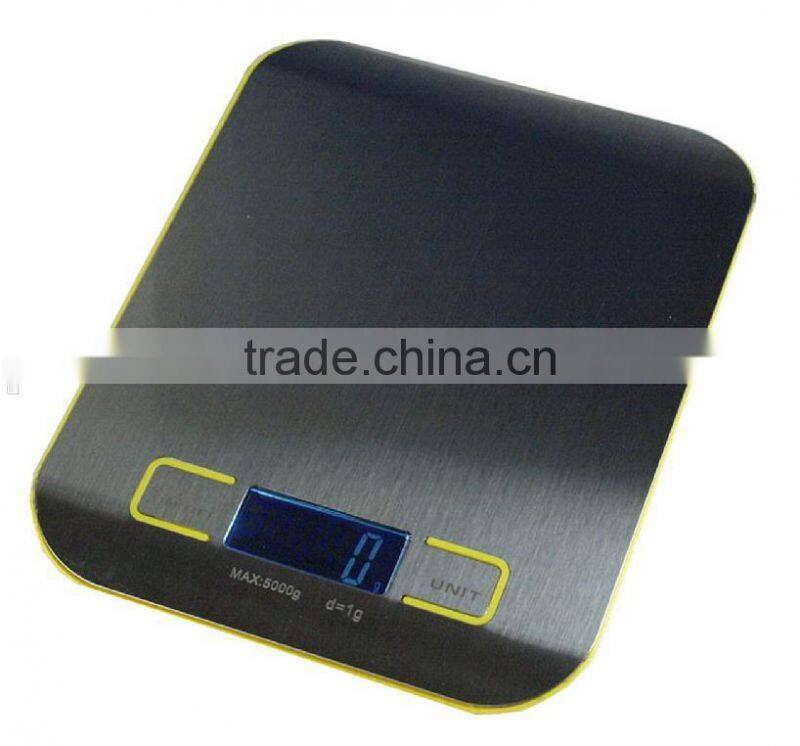 Stainless steel Weight food scale digital kitchen scale