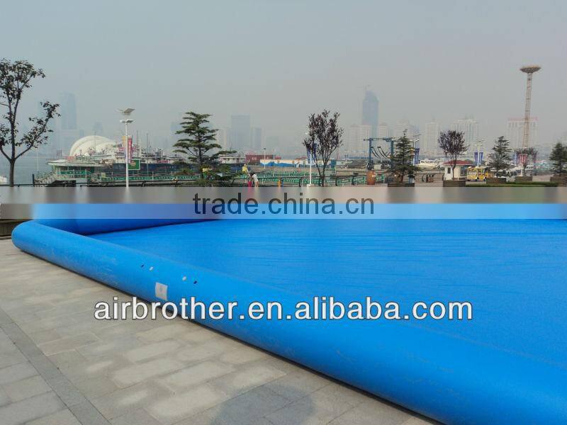 CE folding inflatable swimming pool