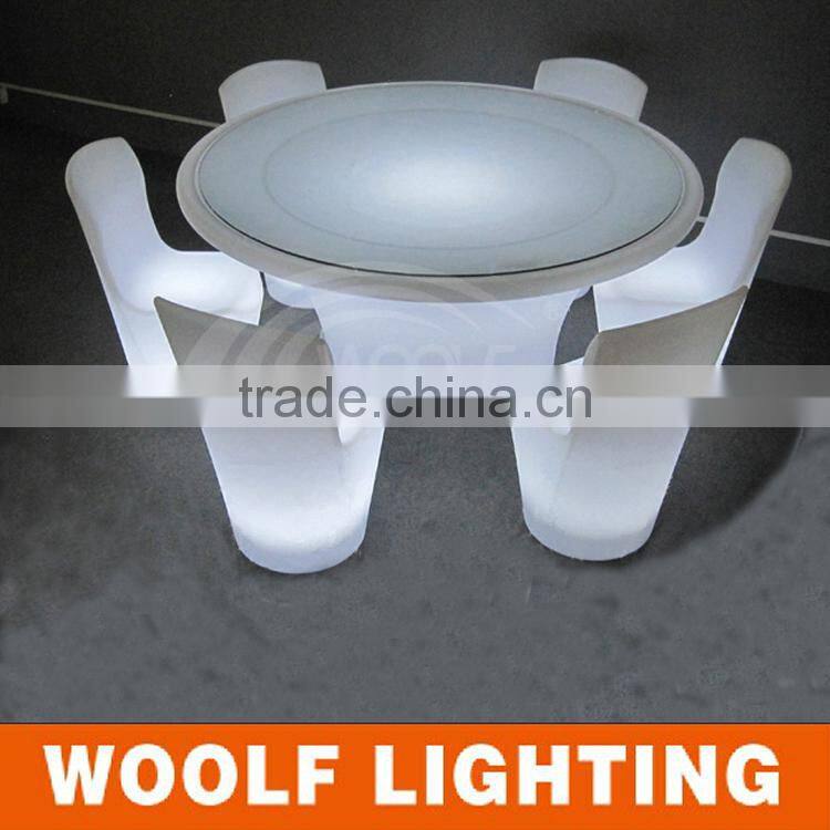 1.5M 8 People Big Round Grand Banquet LED Hotel Furnishing