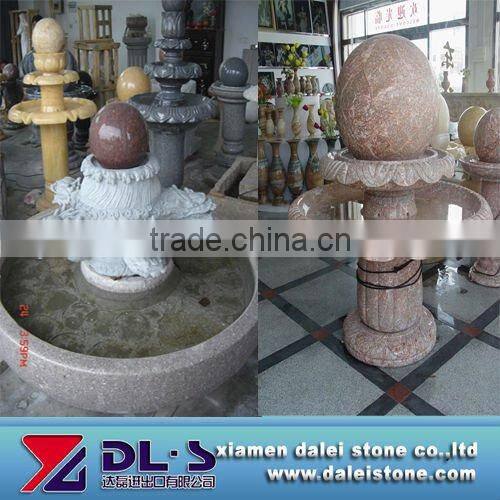 Modern garden hand carved water natural stone fountain