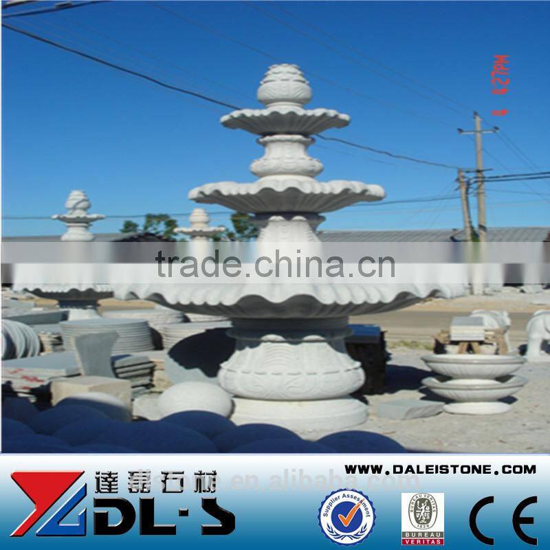 Outdoor hand carved stone fountain for park decoration