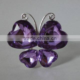 epoxy resin painted butterfly napkin ring